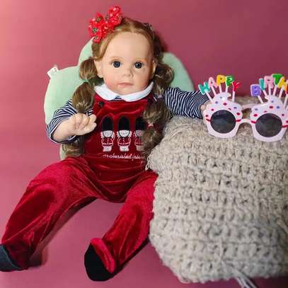 60cm R&B Christmas Gift Reborn Silicone Baby Dolls image 2