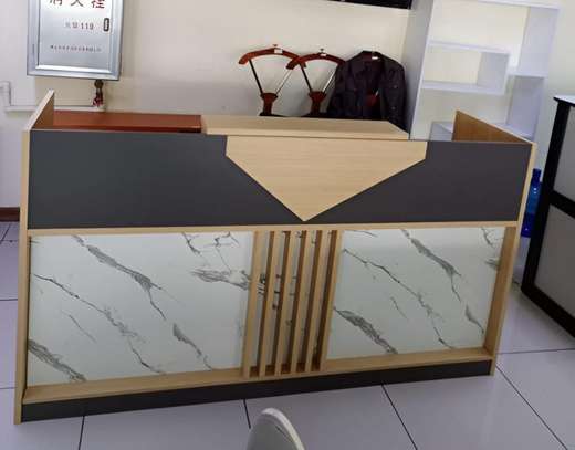 Reception Desk : 1.8MM  Modern Office Reception Desk image 2
