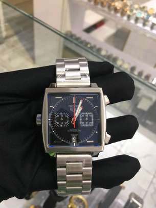 Silver Square Tag Heuer Monaco Watches image 1
