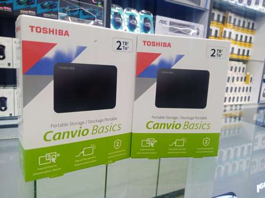 Toshiba Canvio Basics 2TB Portable External Hard Drive image 1