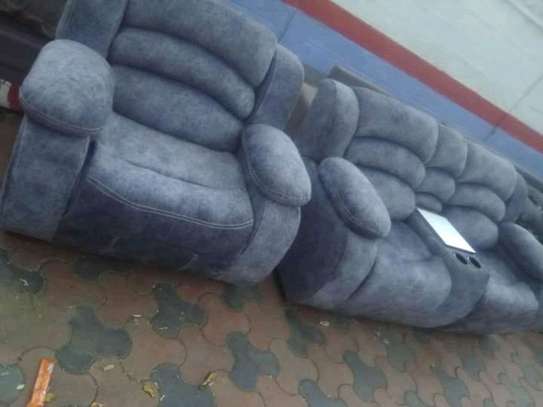 Recliner shaped sofas (with no recliner mechanisms) image 1