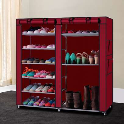 SHOE RACK 2 columns holds 32 pairs of shoes image 1