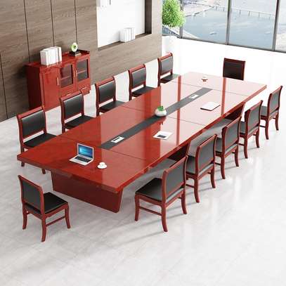 Customized Modern Office Desk and Conference Table Set image 2