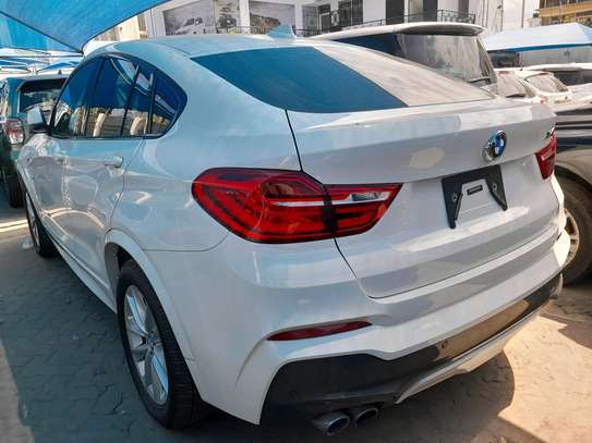 BMW X4 Petrol 2016 white image 11