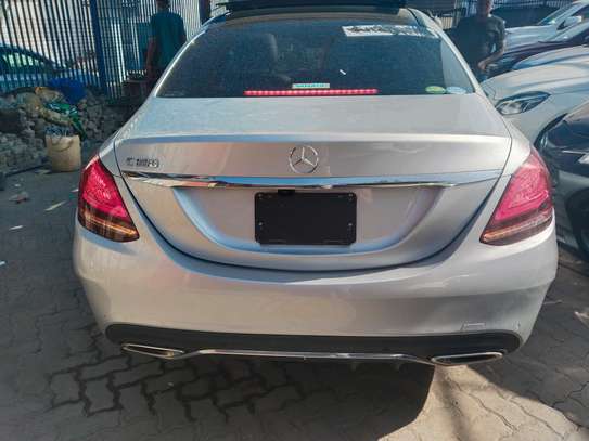 Mercedes Benz C180 silver on sale image 1