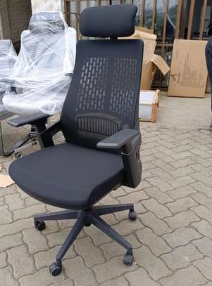 Office Chair: Tall Back Orthopedic Office Executive Chair image 2