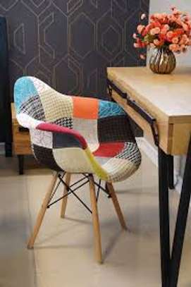 Multicolored Bucket Designed Eames Outdoor Chair image 5