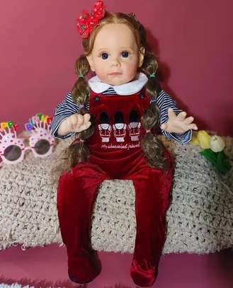 60cm R&B Christmas Gift Reborn Silicone Baby Dolls image 5