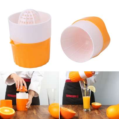 Saft press Manual plastic juice press juicer cup image 1