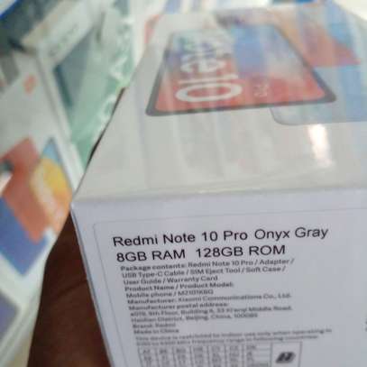 Redmi Note 10 Pro 8GB/128GB Storage Plus 3D Glass Protector image 2