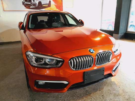 BMW 118i 2016 Orange image 1