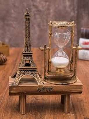 Decorative Hour Glass With Paris image 1
