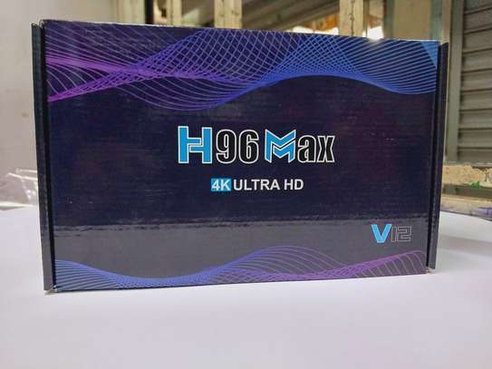 H96 Max V12 Android 12.0 Smart TV Box UHD 4K Media Player image 2