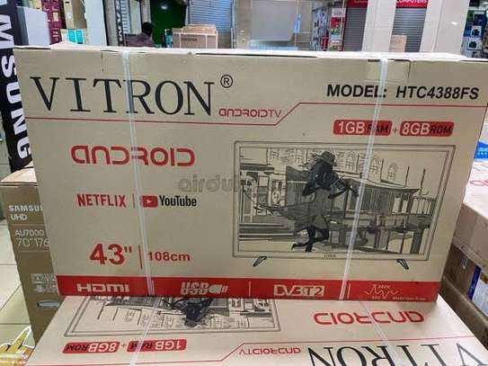 Vitron 43inch Smart Tv Full HD Frameless Android. image 1