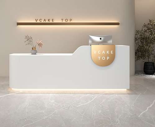 OFFICE DESK: Nice Reception Office Desk image 2