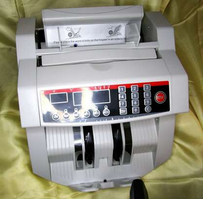 Money Bill Counter Machine Cash Counting Counterfeit Detector UV MG Bank Checker image 4