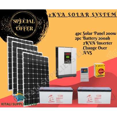 Solarmax Fullkit 200w(4pcs) With 2kva Hybrid Inverter image 1