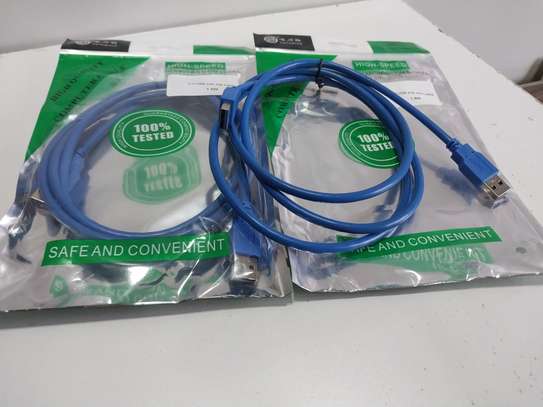 USB 3.0 Male to Male Cable 5Gbps 1.5m (Blue) image 1