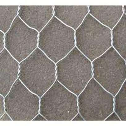 Triple Twisted Heavy Gauge Galvanized Chain Link Fence. image 1