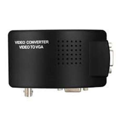 BNC VGA Composite S-Video to VGA Converter Video Converte image 1