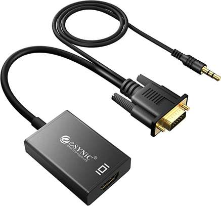 VGA TO HDMI With Audio(Box Converter) image 1