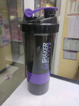 500ml protein shaker gym/workout water bottle image 2