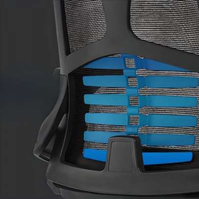 Office Chair: Swivel Orthopedic Mesh High Back Chair image 3