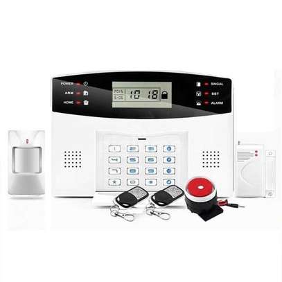 GSM Wireless Alarm System Panel with Simcard slot. image 1