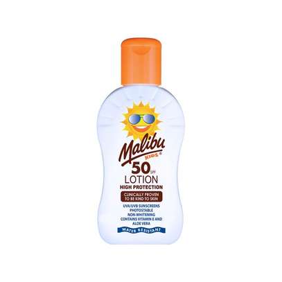 Malibu SPF50 Sunscreen Lotion For Kids 100ml image 1