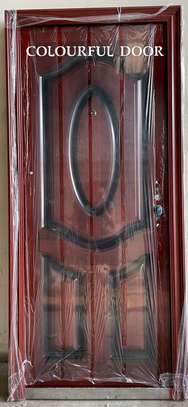 Premium Brown Walnut Wooden Finish Doors image 3