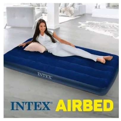 INTEX inflatable mattress 6*6 with pump image 1