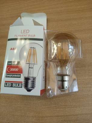 Kenwest 6W Rustic Filament LED Bulb A60 - B22/Pin Type image 1