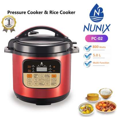 Nunix 5L Multifunctional Pressure Cooker And Rice Cooker image 1