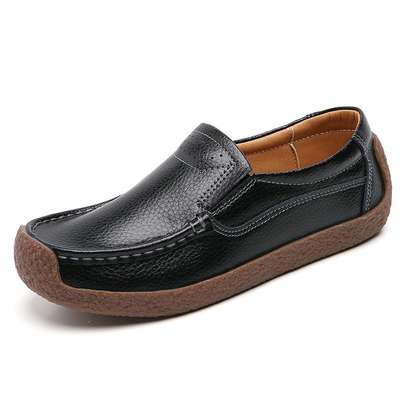 Ladies Leather Loafers Size 36-43 image 7