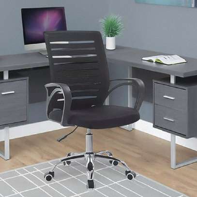 Office Chair: Mesh Clerical Chair image 3