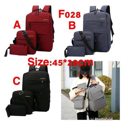 QUALITY 3-IN-1 ANTITHEFT OXFORD MATERIAL BACKPACKS* image 1