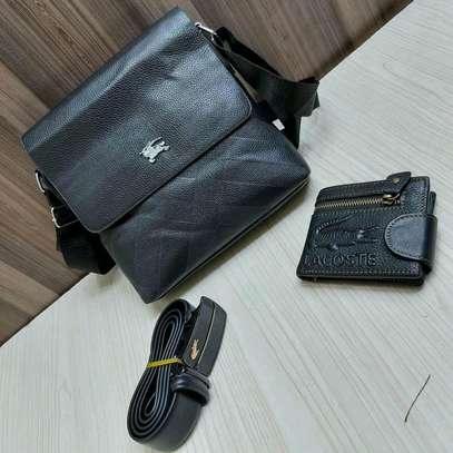 Quality Sling Bag Leather Belt Leather Wallet Combo
Ksh.4500 image 4