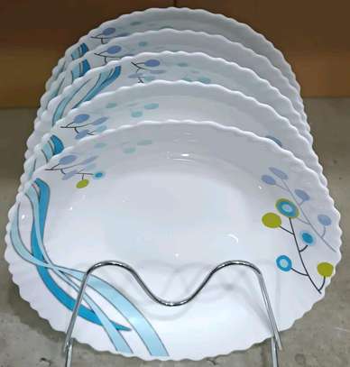 6Pcs Ceramic Dinner plates. image 6