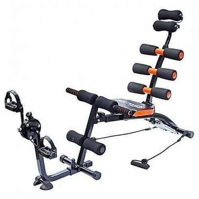 6 Pack Care Six Pack ABS Fitness Machine With Pedals image 1