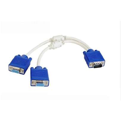 Generic VGA Double Splitter Y-Cable image 1