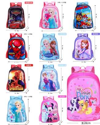 Cartoon themed school bags / backpacks. image 1