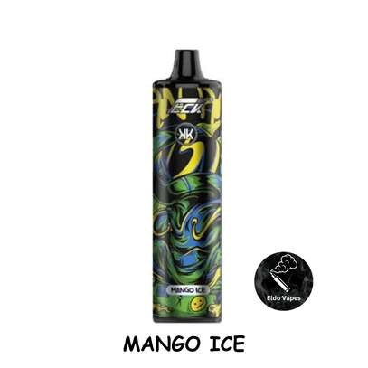 KK Energy 8000 Puffs Rechargeable Vape - Mango Ice image 3