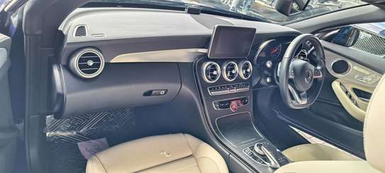 Mercedes Benz AMG C180 Convertable blue 2018 image 6