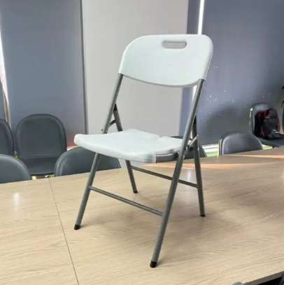 Home Chairs: Portable Plastic Folding Home Outdoor Chair image 1