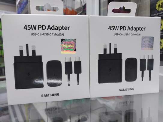 Samsung 45W Pd 5A SUPER Fast Charging Adapter USB Type C image 1
