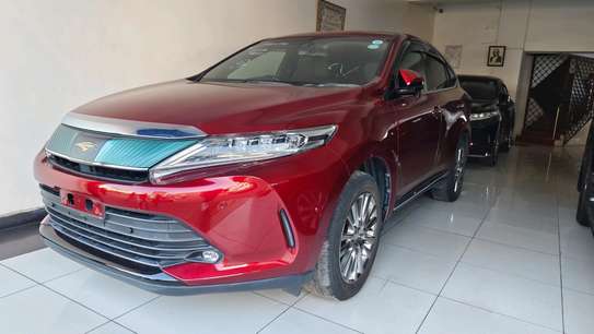 Toyota Harrier premium 4.5 grade redwine 2018 image 2