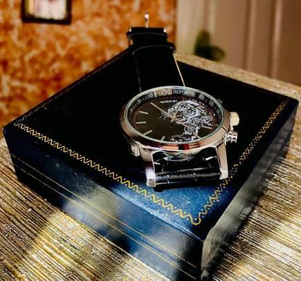 WOKAI Quartz Stainless-Steel Stylish Wristwatches for Men image 3