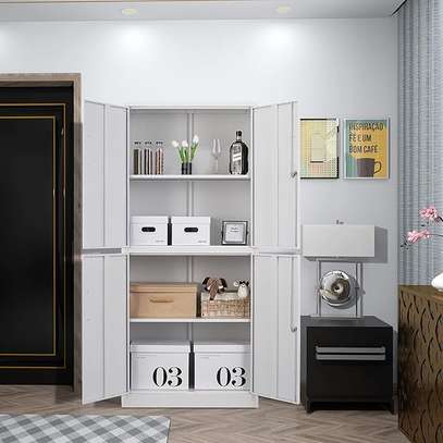 Heavy Duty 4 Door Lockable Steel Cabinet image 4