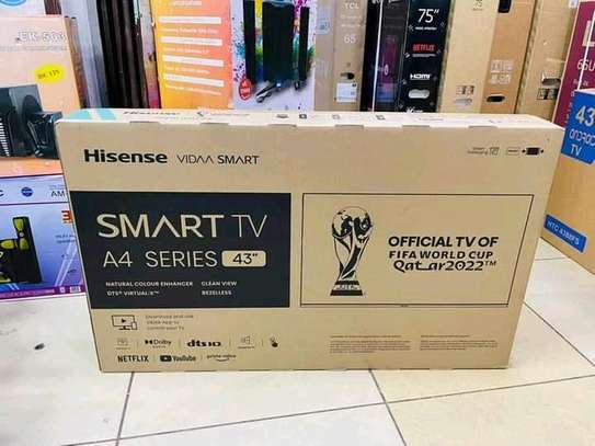 Hisense 43 smart Frameless Television +Free wall mount image 1