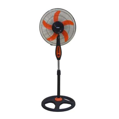 Mika Stand Fan, 16", Orange & Black MFS1611/OB image 1